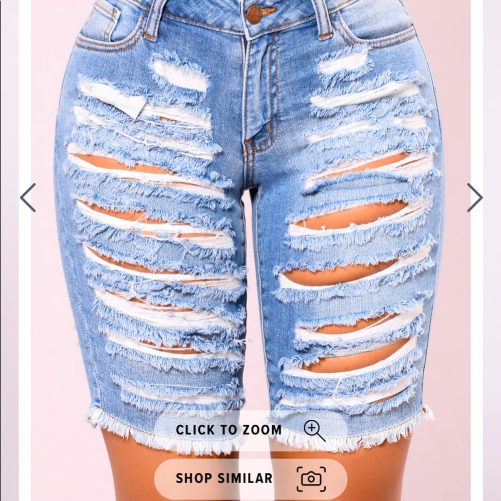 I want attention faShion nova shorts